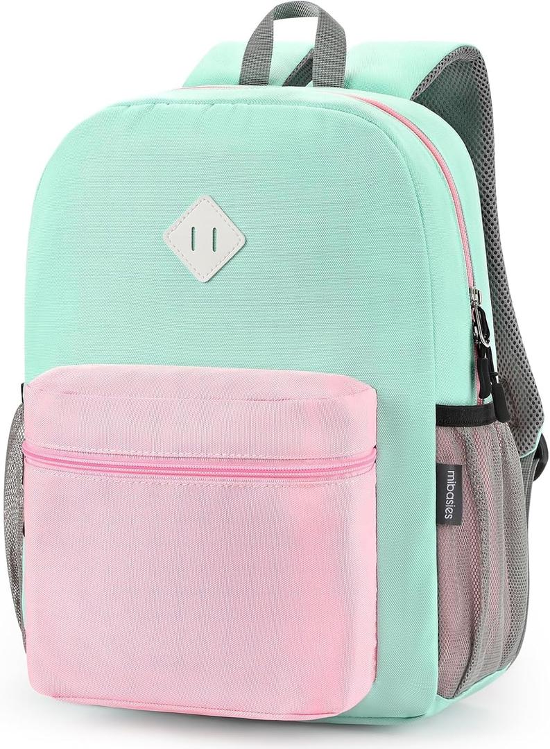 mibasies Kids Backpack for Girls 4-6: Girls Backpacks for Elementary Kindergarten