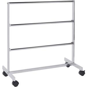 SSWBasics Chrome Storage Clothing Rack with Hanger Bars - 3 Bars for Rack Included