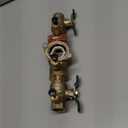 Watts LF007 Series 3/4" Lead-Free Copper Silicon Alloy Double Check Valve Backflow Preventer Assembly, Quarter Turn Shutoff, Single Top Entry, NPT Connections, Freeze Sensor, Modular Design (0.75 Inch)