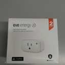 Eve Energy (Matter) 2 Pack – Smart Plug, App and Voice Control, 100% Privacy, Matter Over Thread, Works with Apple Home, Alexa, Google Home, SmartThings, Requires Thread Border Router