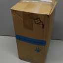 Heated Cat Bed Indoor, 20" Round Donut Deep Sleep Calming Heated Pet Beds for Cats and Small Dogs, Comfort Electric Thermal Cat Warming Bed with Adjustable Heating Pad, Washable and Indoor Use