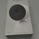 Google Nest Cam Indoor (Wired, 3rd Gen) - Security Camera with 2K Video and Gemini, Night Vision, 2-Way Audio, Works with Google Home - 2025 Model - Snow