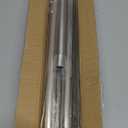 AmazerBath Nickel Spring Tension Shower Curtain Rod 31-75 Inches, 1 Inch Diameter Heavy Duty Tension Rod Rust Proof Bathroom Curtain Rod, Adjustable No Drill Easy Segmented Installation