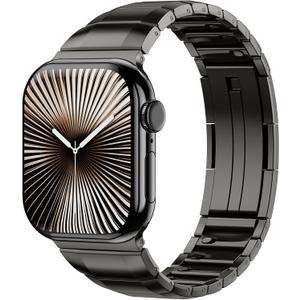Metal Bands for Apple Watch Ultra 3 2 Band Series 11-1/SE Men Women
