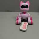 Robot Cat Interactive Toys for Girls: Remote Control Electronic Pink Kitty Pets - Robotic Can Dancing Touch Programmable Mechanical Cat for Kids Age 4-9 Christmas/Birthday Surprise Gifts