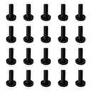 20 PCS Long Bolts Compatible with Suncast Storage Sheds Sheds for Suncast/Craftsman Resin Storage Sheds, Replacement Screws Compatible with Suncast Storage Sheds Shed Accessories (Black)