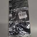 2 x BIAJIYA Card Holder for Back of Phone, Pouch Silicone Wallet Sleeve Pocket Stick-on ID Credit Card for All Smartphones (Black*5)