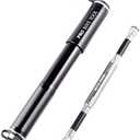 Pro Bike Tool Mini Bike Pump - Compact and Portable Bicycle Tire Pump for Fast Inflation - Compatible with Presta and Schrader Valves - Lightweight and Durable Design - Essential Bicycle Accessories