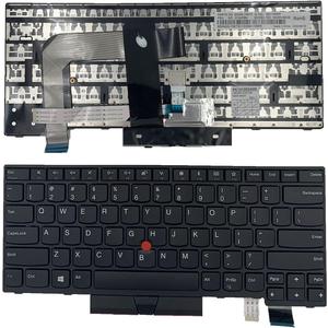 Laptop Replacement US Layout with Pointer Keyboard for Lenovo IBM ThinkPad T470 T480 01AX569 SN20L72890 01AX487 01AX446 SN20L72767 PK131204100 01AX405 No Backlit
