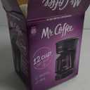 Mr. Coffee 12-Cup Switch Coffee Maker Black: Electric Drip Coffee Machine, 60 oz Capacity, Dishwasher-Safe Parts