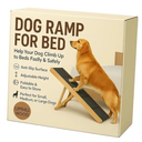 UMHUWOOD Dog Ramp for Couch, Bed, and Car  Adjustable, Portable, Foldable, Non-Slip Wooden Pet Ramp for Small, Medium, and Senior Dogs and Cats  Up to 19.5" High