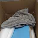 Orthopedic Dog Bed for Small and Medium Dogs, Memory Foam Pet Bed with Washable Removable Cover, Nonskid Bottom, Waterproof, for Indoor, Outdoor, Crate  Car Use, 30x20x6 Inches, Light Grey