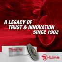 Raybestos R-Line Replacement Front Disc Brake Rotor - For Select Year Lexus and Toyota Models (980636R)