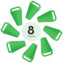 CANALHOUT 8 Pieces Kayak Scupper Plugs Kit TPE Scupper Plugs Drain Holes Stopper Bung with Handle, fit 0.75"-1.25" scuppers