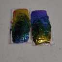 3 Pack Colorful Foil Fringe Curtain Backdrop - 6.6 x 3.3 ft Wavy Rainbow Tinsel Backdrop Curtain Metallic Streamers Iridescent Holiday Photo Booth Party Decorations
