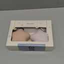 Moonkie Silicone Pacifier Holder Case, Cute Portable Pacifier Storage Case, 2 Pack (Blush/Soft Lilac)