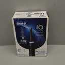 Oral-B iO Deep Clean + Whiten Rechargeable Electric Toothbrush with Visible Pressure Sensor, 2 Minute Timer, 5 Cleaning Settings, 1 iO5 Limited, 3 Toothbrush Heads, Travel Case & Refill Holder, Black