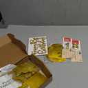 25Pcs 18th Birthday Decorations for Girls with 18th Birthday Banners,Tiara and Sash,Hanging Swirls,Star Garland, Table Cloth,Cake Toper and Candles,Balloons Gold White