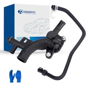 Engine Coolant Housing Water Outlet with Hose - Repalcement for Chevy Cruze, Sonic, Trax and Buick Encore 1.4L - Replaces 25193922, 13251447 and More