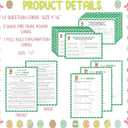 Easter Friendly Feud Game - Easter Trivia Quiz, Family Game Night, Family Friendly Quiz, Easter Party Favor Supplies (AS02)