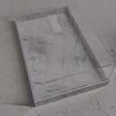 Dandat Rectangular Cake Stand with Lid Acrylic Cake Tray with Cover Multifunctional Plate Pastry Display Case Rectangle Platter Dessert Holder Tray for Kitchen Christmas Winter Home(Marble Color)