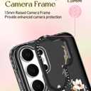 Lotadilo Cute Case for Samsung Galaxy S26 Ultra for Women Girls - Funny Dried Flower Design Compatible with Magsafe Magnetic Ring Holder Kickstand Fashion TPU Phone Covers