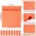 Orange Yoga Mat, 68x24