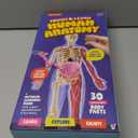 Dan&Darci Human Anatomy Squishy Body Model - Science Kits for Kids Ages 4-8 - STEM Toys for 4 5 6 7 8 Year Old Boy Birthday Gift - Learning Educational Toys for Ages 5-7 Boys Gifts - Skeleton Parts