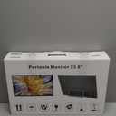 23.8" Portable Touchscreen Monitor 100% sRGB VA FHD 1080P, 4000:1 Contrast, VESA, Built-in Speaker, w/90Adjustable Stand USB-C HDMI 75Hz External Second Touch Screen Display for Laptop/PC/Phone