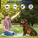 2 x AMA SPORT Squeaky Tennis Balls for Dogs 2.0" Small Dog Tennis Balls for Throwing and Fetching Dog Toys for Training, Exercise, High Bouncing 4 Pack (Orange Yellow)