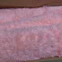 Pink Fluffy 4x6 Area Rugs for Bedroom Girls, Soft Washable Fuzzy Furry Shag Rug for Kids Room, Nursery, Dorm Decor, Cute Plush Carpet for Baby Toddler