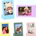 CAIYOULE Mini Photo Frame for Instax Mini 12/11/EVO/SE/8/7+/99 3'' Film-Colorful for Polaroid 2.15x3.4 Picture Frame (5 Pack)