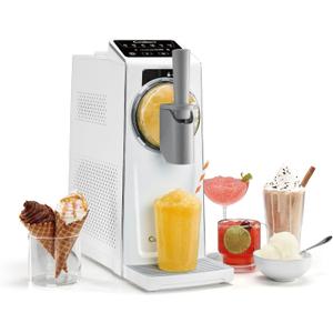 Cuisinart 6-in-1 Slushy & Soft-Serve Maker, Ice Cream Maker Machine Makes Soft-Serve Ice Cream, Slushies, Sorbet and More, Quick-Freeze Chill Technology Maintains Perfect Temperature, ICE-200