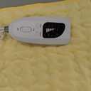 Deepsoon Heating Pad,Electric Heating Pads for Back, Neck, Abdomen, Moist Heating Pad for Shoulder, Knee, Arms, Legs, Dry/Moist Heat & Auto Shut Off, Christmas Gifts for Men and Women, Light Yellow, 24x12 Inch