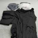 Patelai 3 Sets Men's Thermal Underwear Long Underwear Base Layer with Fleece Lined for Winter Cold Weather, 2XL