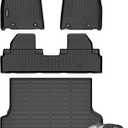 ANBINGO-Floor Mats & Cargo Liner Custom for Lexus RX / RX350 / RX450h 2010-2015 All Weather Protection TPE Heavy Duty Non-Slip Automotive RX Mats Fits Full Set RX350 Accessories, Black