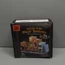 Bookend Magic House Building kit, Home Decorative for Building Block Toy, Bookcase Miniature House Model Building, Cool Bookshelf Organizer and Home Decor 1488pcs (White)