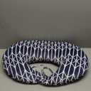 AOSSA BBL Pillow After Surgery Brazilian Butt Lift Pillow Post Surgery Recovery for Sitting Sleeping Driving Booty Butt Pillows for Women Lumbar Back Hip Cushion Seat Support Foam BBL Wedge Pillow (Navy Blue)