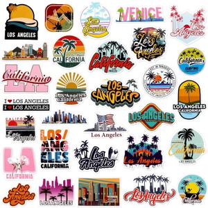 Konohan 30 Pcs Los Angeles Souvenirs Gifts Los Angeles Magnet for Refrigerator City Magnetic Fridge Stickers for Home Decoration