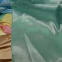 Aneco 12 Pack Satin Table Runner 12 x 108 Inch Pastel Rainbow Long Wedding Satin Silk Table Runner for Wedding Banquet Graduations Birthday Party Decoration