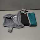 Children's Airplane Bed & Footrest 3-in-1 Kit |Baby Plane Essentials |Kids Travel Essentials |Long Flight Must Haves |Toddler Travel Bed | Best Airplane Gadgets (Ice White)