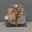 Gift Baskets for Women, Body & Earth Gift Set with Jasmine & Honey Scent Includes Bubble Bath, Hand Cream, Holiday Gift Baskets, Bath and Body Gift Sets for Women, Happy New Year Gifts