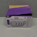 Kidde Smoke & Carbon Monoxide Detector, 10-Year Battery Powered, LED Warning Light Indicators, 4 Pack