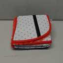 Eanpet Red Bathroom Rugs Sets 3Piece Bath Mat Solid Bath Rug Floor Mats Washable Shower Rug with U-Shaped Contour Rug Toilet Lid Cover