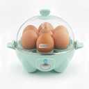 Dash Rapid Egg Cooker - Boiler, Poacher & Steamer - Includes Measuring & Recipe Guide - Dishwasher Safe - Holds 7 Eggs, Aqua
