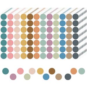 REGELETO Boho 4200 PCS 0.75 Inch 12 Colors Round Colored Dot Stickers for Students Teaching Papers, Color Coding Labels, Circle Dots Stickers for Office and Classroom (25 Sheets)
