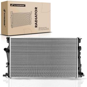 A-Premium Engine Coolant Radiator Assembly Compatible with Jeep Cherokee 2014-2018, 2.4L 3.2L, Manual Transmission, Replace# 68229290AA