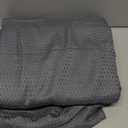 AmyHomie Cooling Blanket Queen Size, 100% Rayon Derived from Bamboo, Cool Summer Blanket for Hot Sleepers, Soft Comfy Lightweight Blankets for All Seasons(Dark Gray, 9090in)