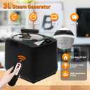 Portable Sauna Steamer Machine, 3L 1200W Steam Generator With Remote