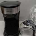 Amazon Basics Coffee Makers, 12-Cup Coffee Machines with Reusable Filter, Coffee Pots, Black & Stainless Steel (12-Cup)